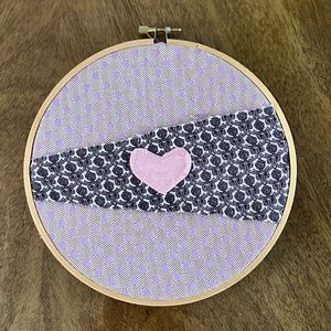 Hand sewn valentine